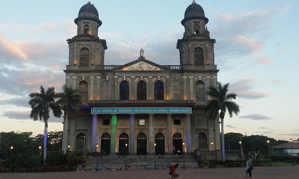 Antigua catedral de Managua, Nicaragua