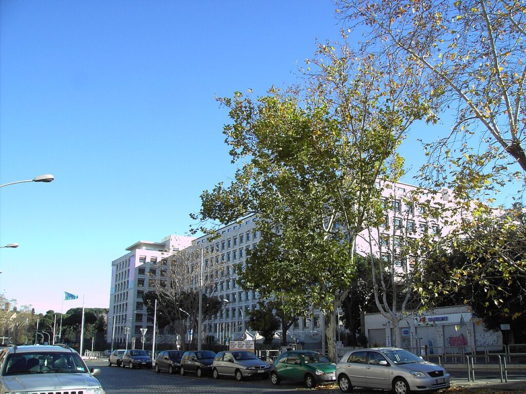 Sede de la FAO en el viale Aventino de Roma