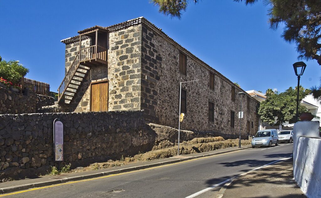 Casa de la Alhóndiga, en el casco histórico de Tacoronte