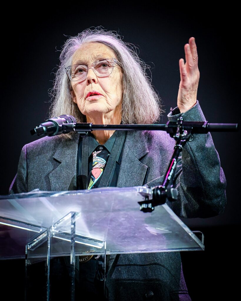 La escritora canadiense Anne Carson, en 2024