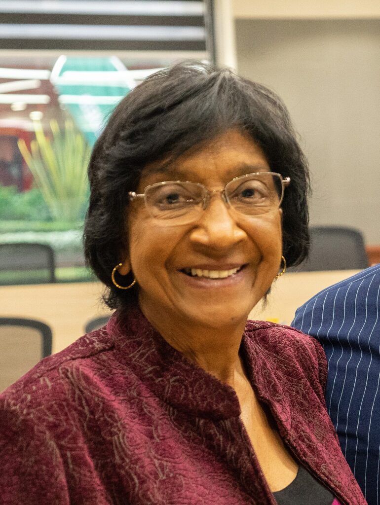 La jurista sudafricana Navi Pillay, en 2023