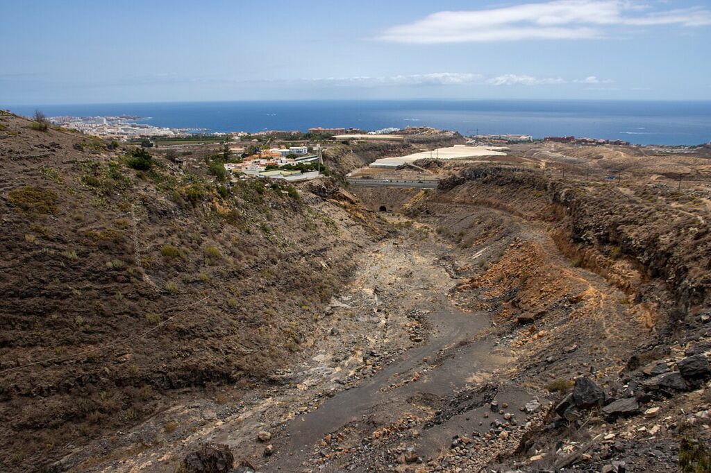 Vista de Adeje, en el sur de Tenerife