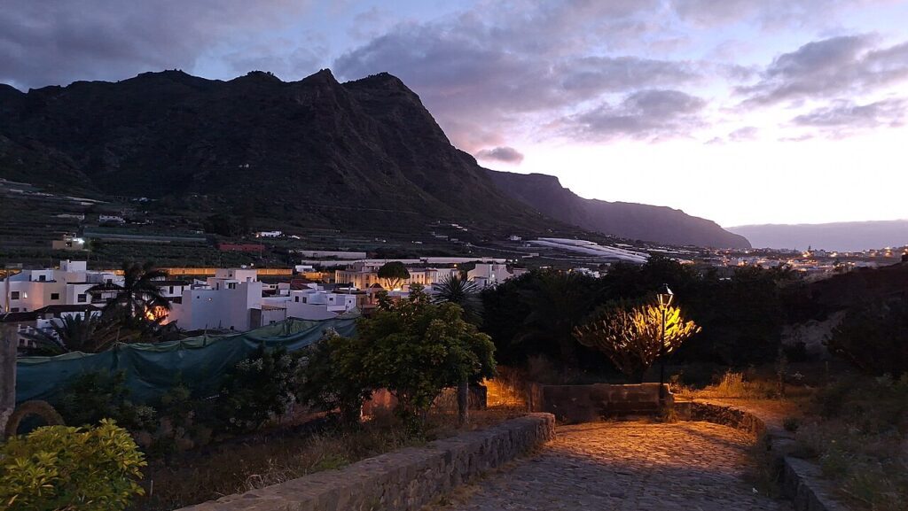 Vista de Los Silos, en el norte de Tenerife