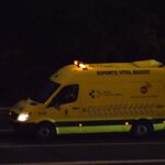 Ambulancia del Servicio de Urgencias Canario (imagen genérica de archivo, no corresponde a este suceso)