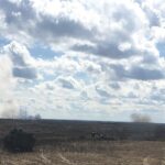 Soldados canadienses en un ejercicio de fuego real en la zona de maniobras de Wainwright, Alberta, en 2019 (imagen de archivo)