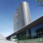 Centro Europeo de Convenciones de Luxemburgo, en el barrio europeo de Kirchberg (imagen de archivo de 2019)