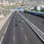 Autopista TF-1 cerca de Candelaria, en Tenerife (imagen de archivo, no corresponde al lugar del accidente)