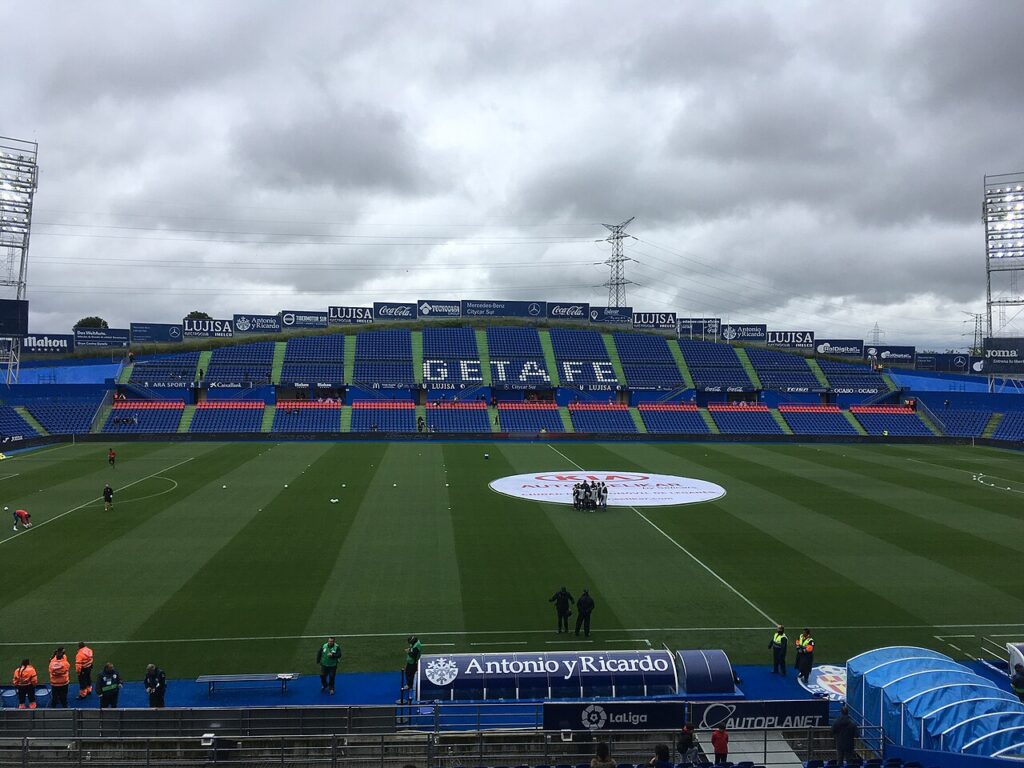 Estadio Coliseum de Getafe antes de un partido de Liga (imagen de archivo de 2018)