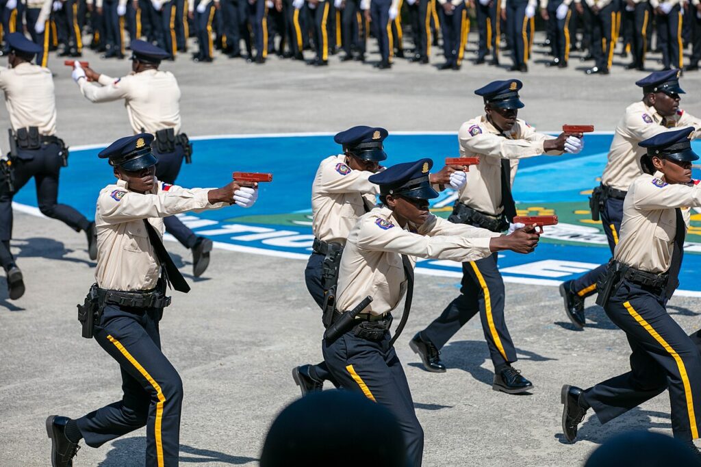 Graduación de agentes de la Policía Nacional de Haití en Puerto Príncipe, en enero de 2025 (imagen de archivo)