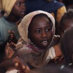 Campamento de desplazados en Tawila, en Darfur, Sudán (imagen de archivo)