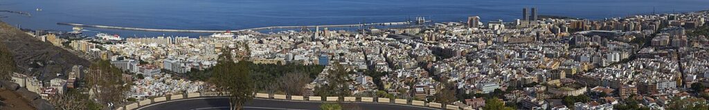 Vista panorámica de Santa Cruz de Tenerife desde el mirador de Los Campitos (imagen de archivo)