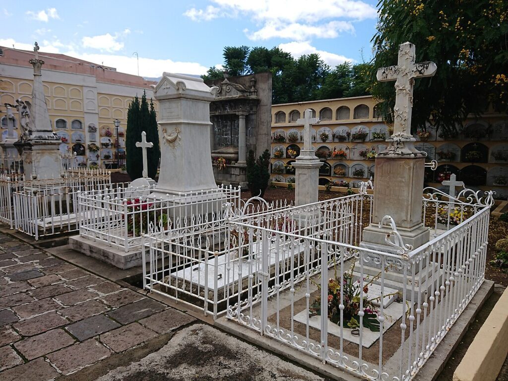 Vista general del cementerio municipal de La Orotava (imagen de archivo)