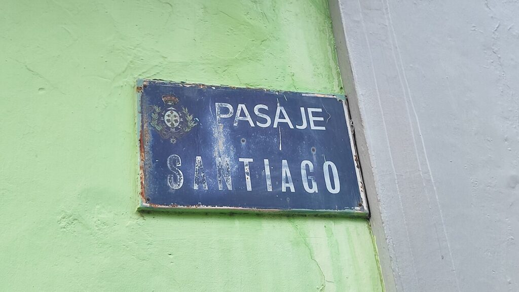 Placa de una calle en Santa Cruz de Tenerife (imagen de archivo)