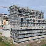 Edificio en construcción en Leioa (Bizkaia), en 2024 (imagen de archivo)