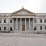 Fachada del Congreso de los Diputados, en Madrid, en 2023 (imagen de archivo)