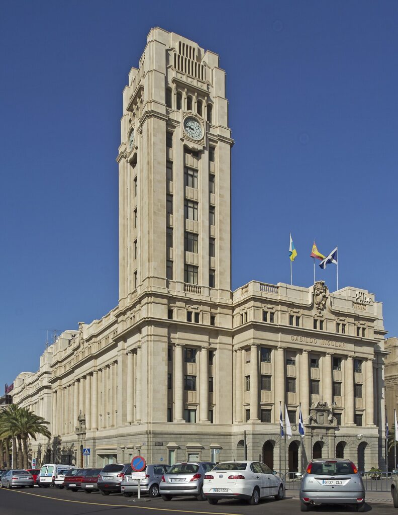 Palacio Insular, sede del Cabildo de Tenerife, en Santa Cruz (imagen de archivo)